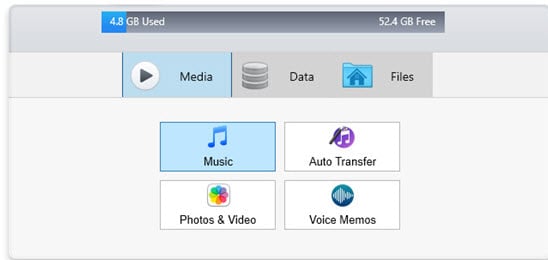 Exporte listas de reproducción de iTunes a iPhone/iPad/iPod; asegúrese de que iExplorer se haya iniciado en Mac o PC