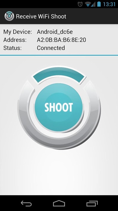 android fájlátviteli alkalmazások – WiFi Shoot