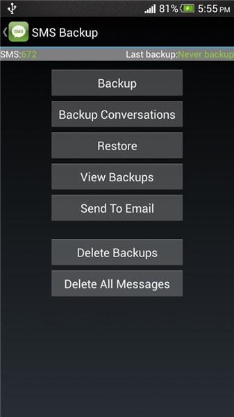 Super Backup: SMS y contactos