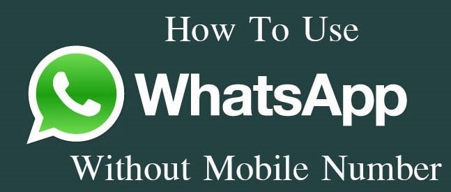 whatsappのトリックとヒント-電話番号なしでWhatsAppを使用する