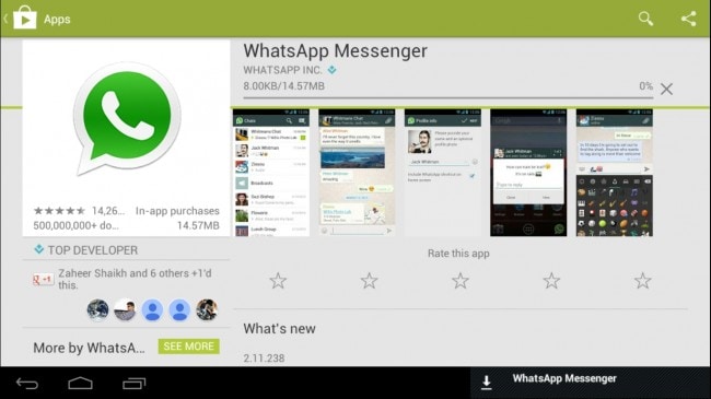komma åt och använd WhatsApp för pc