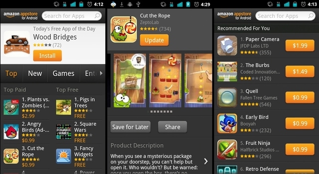 Alternatives au marché des applications : Amazon App Store