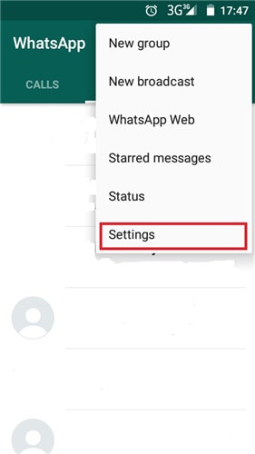 Skicka WhatsApp-chatthistorik