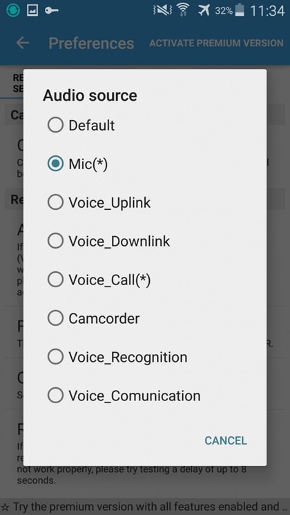 registratore di chiamate Android