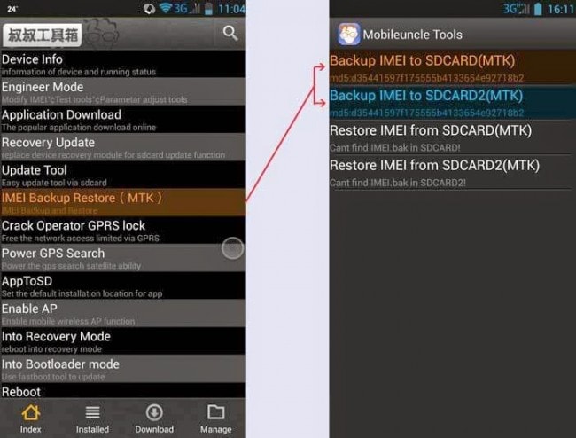 Κορυφαία εφαρμογή Android Root: MTK Tools ή Mobile Uncle Tools