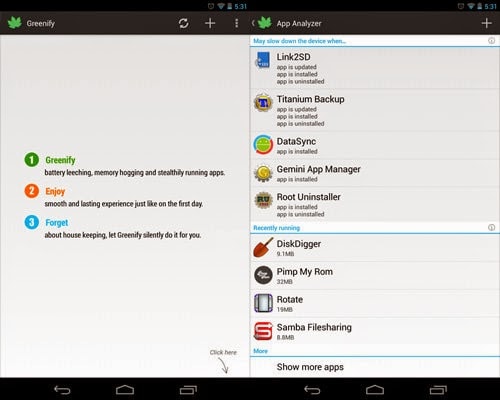 Top Android Root-app: Greenify