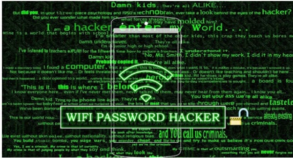 해킹 와이파이 비밀번호 android-WiFi 비밀번호 해커 장난