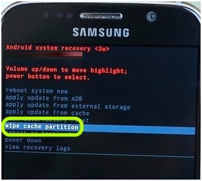 Samsung Galaxy zwart scherm