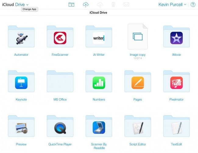 الوصول إلى الملاحظات في icloud