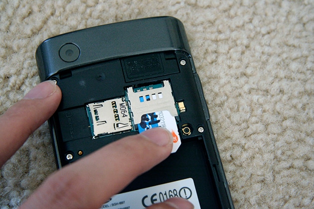réparer la mort subite de Samsung Galaxy-Retirer la carte SD