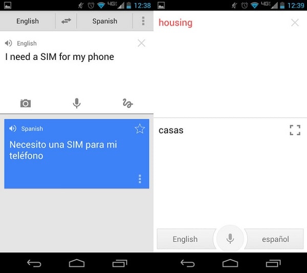 Usa la sintesi vocale Android