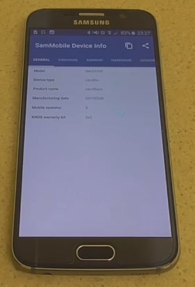 päivitä Android 6.0 Samsungille, vaihe 2