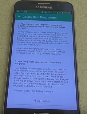 päivitä Android 6.0 Samsungille, vaihe 5