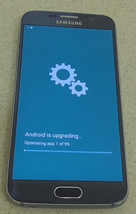为三星步骤 6.0 更新 Android 8