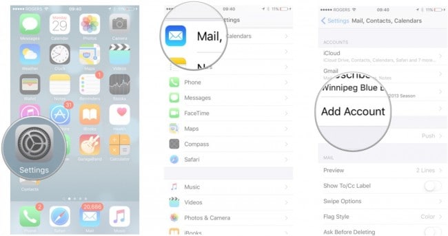 مزامنة iCal مع iphone - الخطوة 2 لمزامنة iCal مع iPhone باستخدام تقويم Google