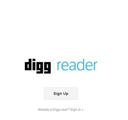 Baixe Podcasts sem iTunes - Visite o Digg Reader