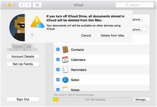 hvordan man bruger airdrop fra mac til iphone - iCloud fejl og problemer