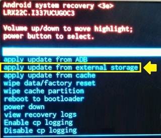 Android rendszer visszaállítása