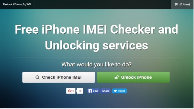 免費在線 iPhone IMEI 檢查器