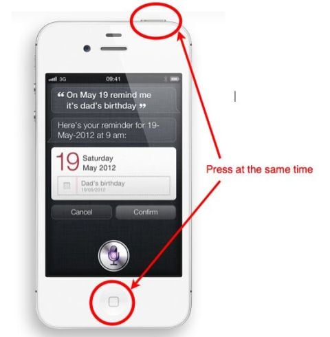 iPhone5をリセットする方法