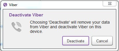 paso 6 para cambiar el número de Viber en la PC