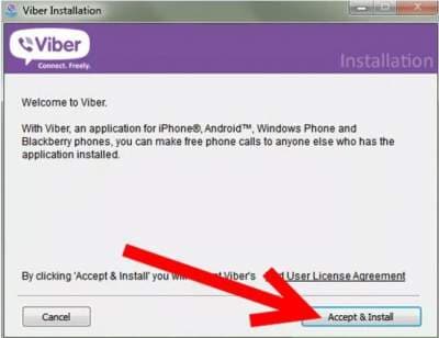 comience a descargar e instalar gratis Viber para PC