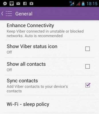 comment résoudre Viber ne peut pas trouver de contacts