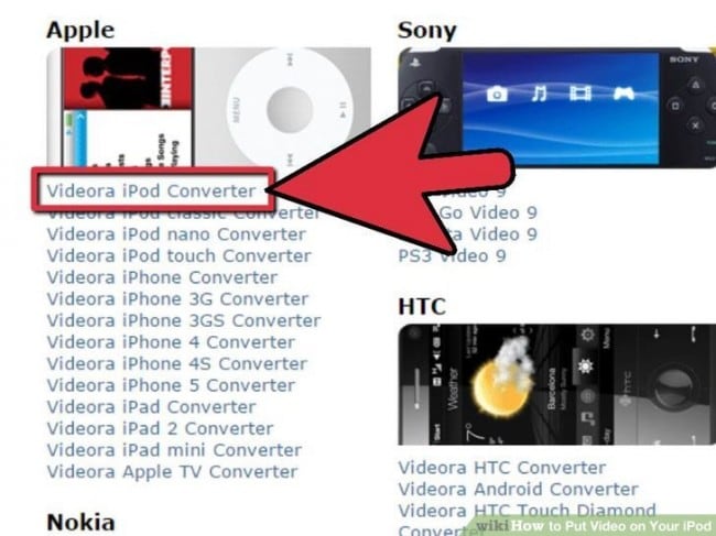 πώς να προσθέσετε βίντεο σε μορφές συμβατές με το iPod Nano