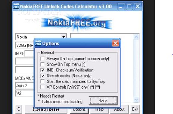 诺基亚免费解锁码计算器