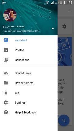 copia de seguridad automática de fotos de Android con google+