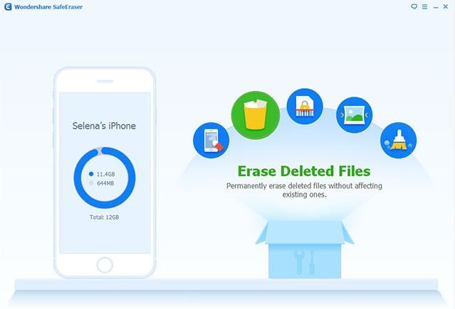 software di cancellazione dati iPhone-SafeEraser