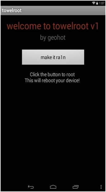 root nexus 7 med towelroot