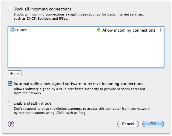 errore di iTunes 50-Controlla le impostazioni del firewall/antivirus