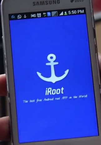 root zte med iroot-start rotprosessen