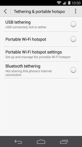 huawei telefoon instellen als hotspot