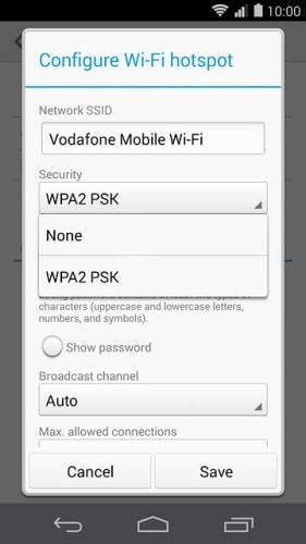 nastavit telefon huawei jako hotspot