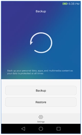 Huawei backup