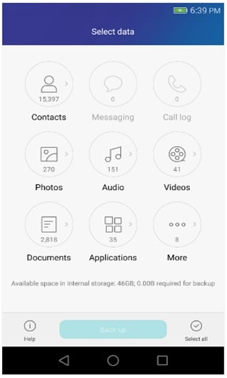 Huawei Backup