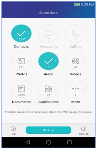 Huawei Backup