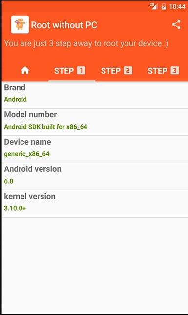 root android uten pc-app