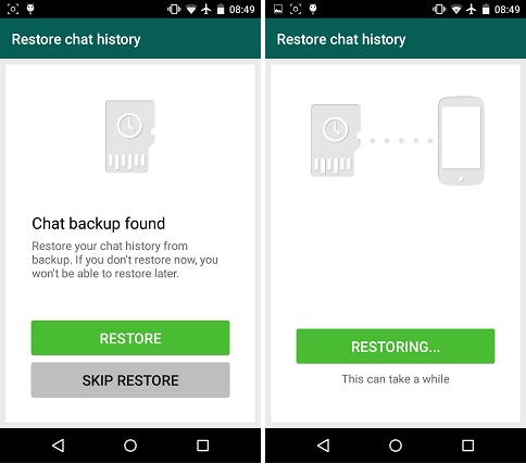 Kuinka siirtää whatsapp uuteen puhelimen palautukseen