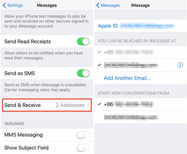 Hvordan fikse iPhone-meldinger som ikke synkroniseres med mac-aktivert iMessages-e-post