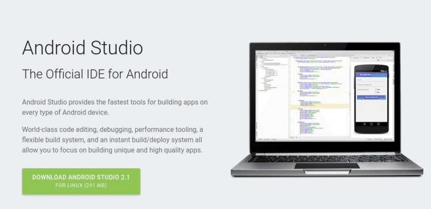 Android Studio letöltése
