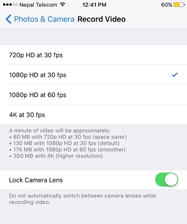 关于 iPhone 8 的提示和技巧 - 锁定相机
