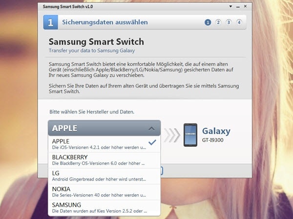 jak používat samsung smart switch pro mac