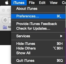 itunes præference