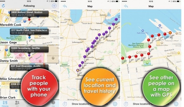 iphone追踪应用-Phone Tracker