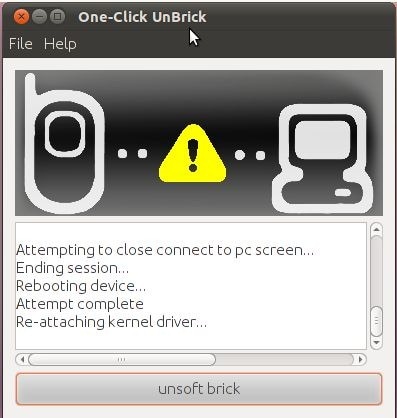 oneclick unbrick