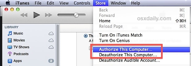 iTunes erneut autorisieren, um zu beheben, dass das iPhone nicht synchronisiert