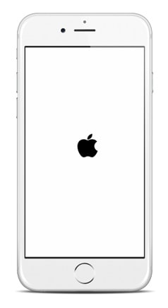 iphone 7 problemer - sidder fast på apple logo